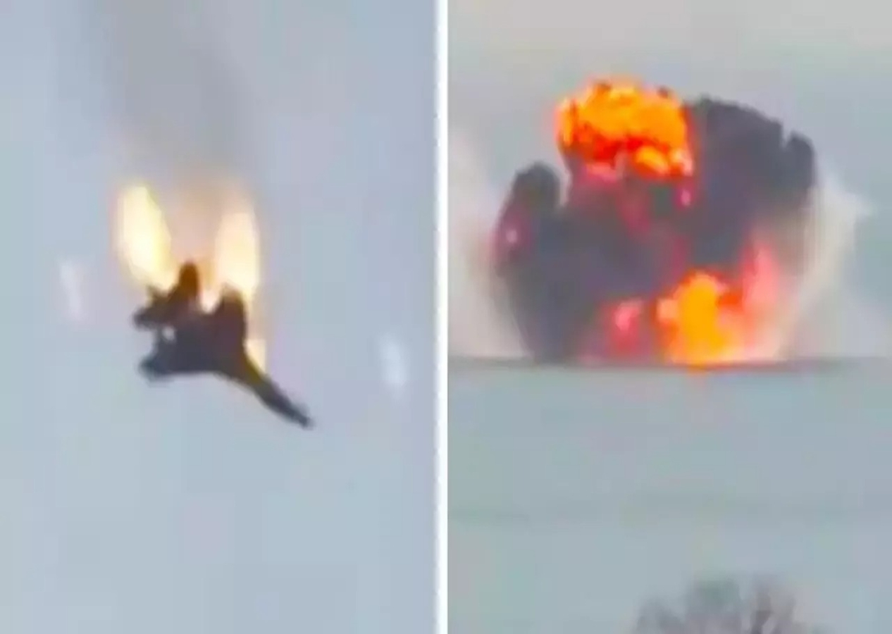 Rusya'ya ait Su-35 tipi savaş uçağı Karadeniz'e düştü