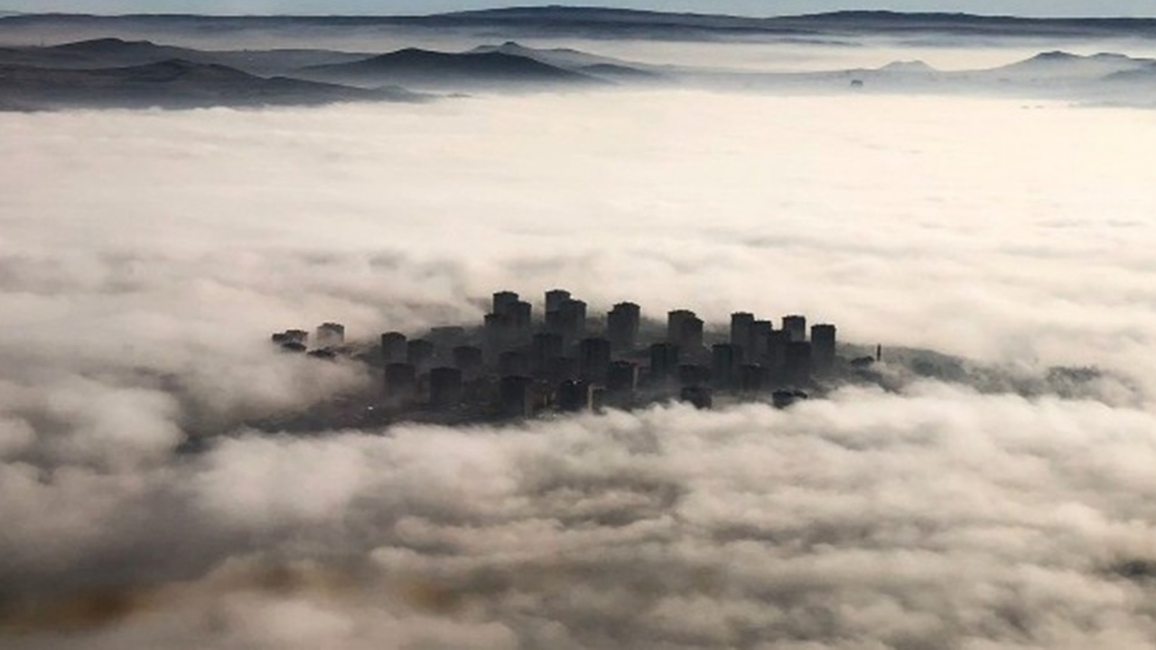 Meteorolojiden Ankara için sis ve pus uyarısı