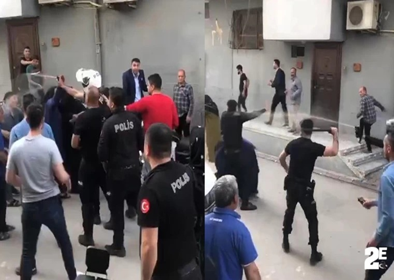 Muhtarlık seçimi sonrası çıkan kavgaya polisten müdahale