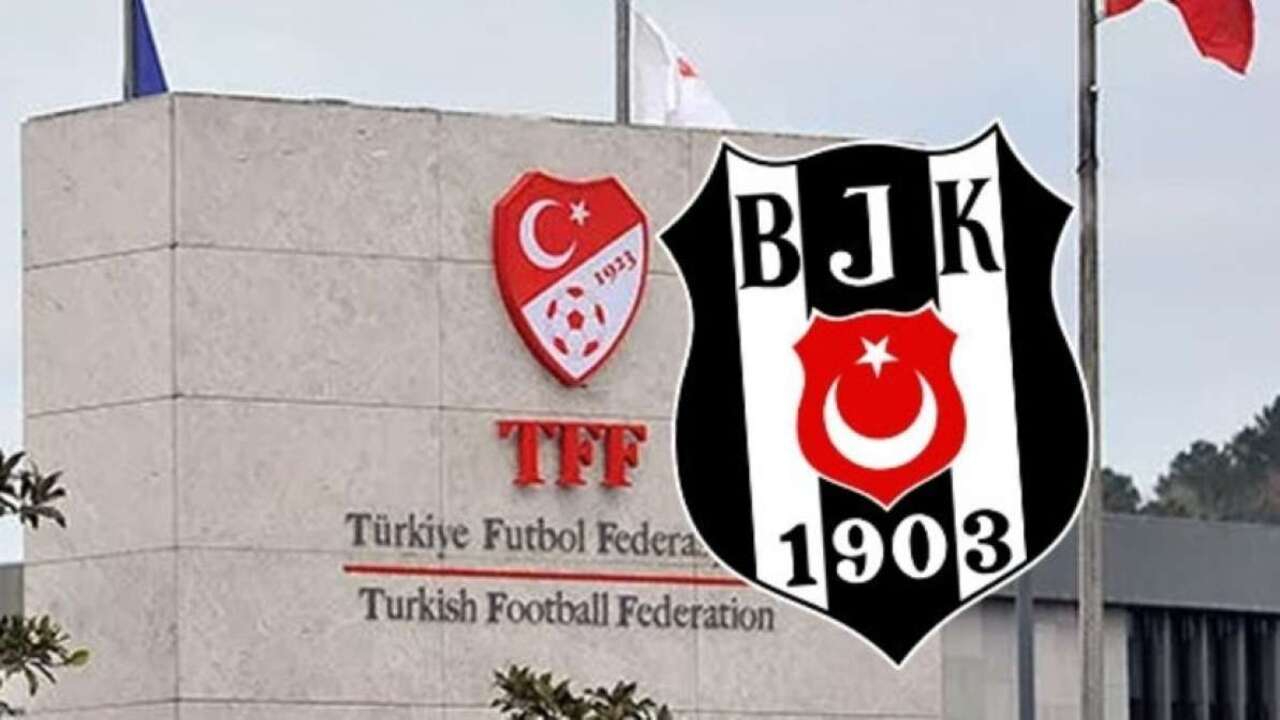 Beşiktaş'tan TFF'ye tepki: Kaygıyla izliyor, not ediyoruz!