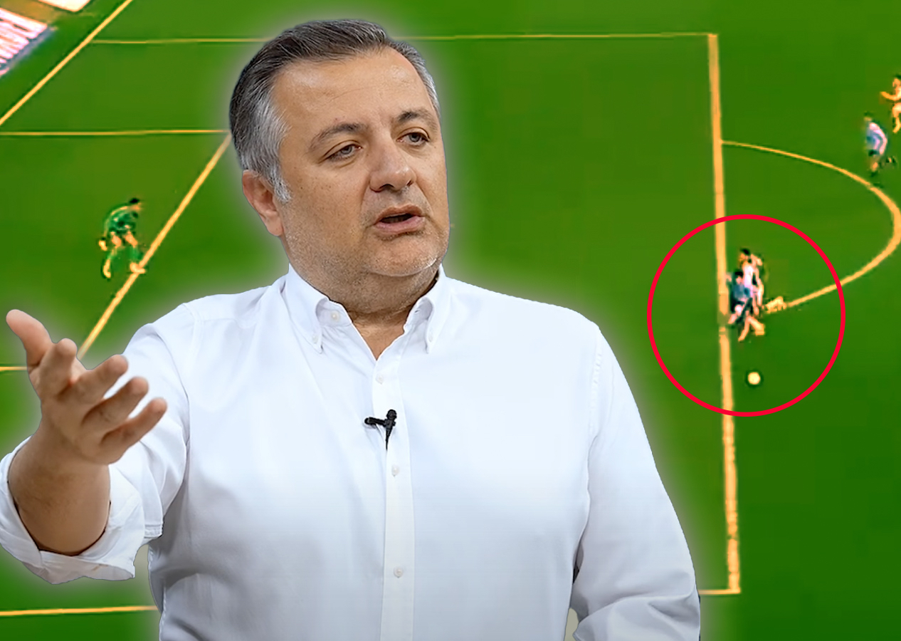 “Jayden Oosterwolde’nin müdahalesi dışarıda başlayıp içerde devam ediyor. Penaltı ve kırmızı kart verilmeliydi! Benim ‘hissiyatım’ böyle!”
