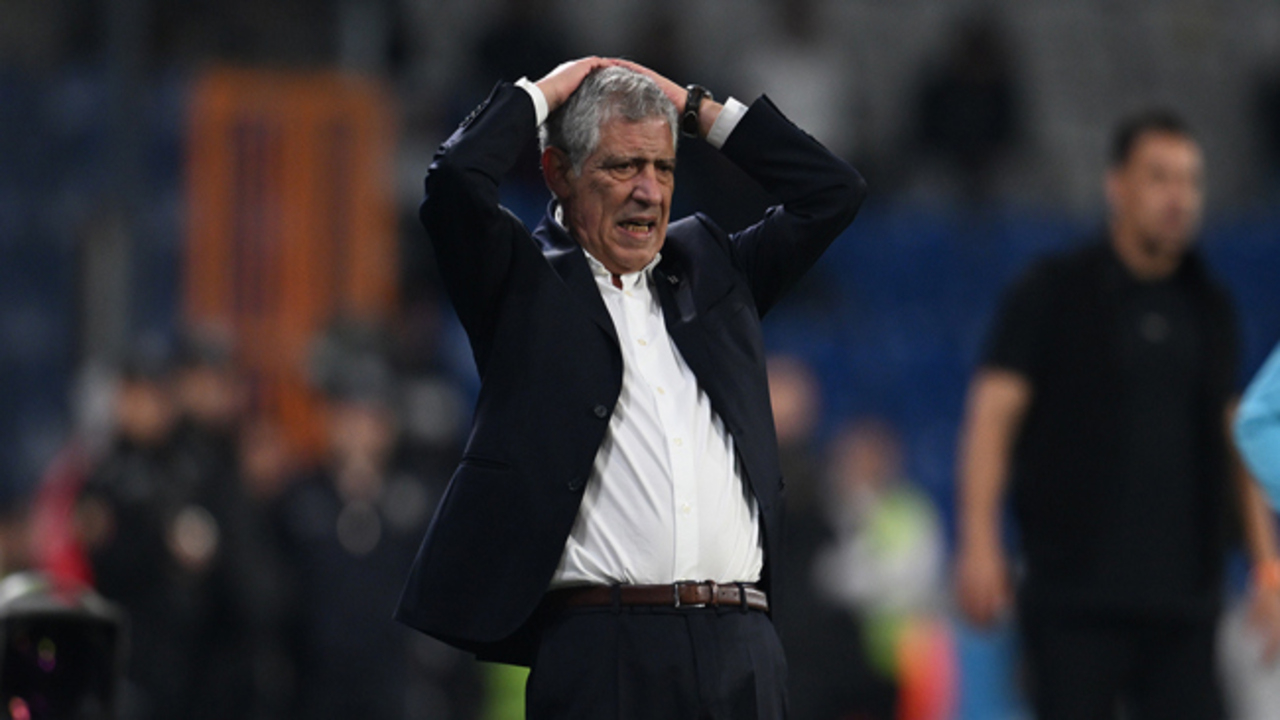 Fernando Santos'tan çarpıcı açıklama: Diyecek bir şey bulamıyorum!