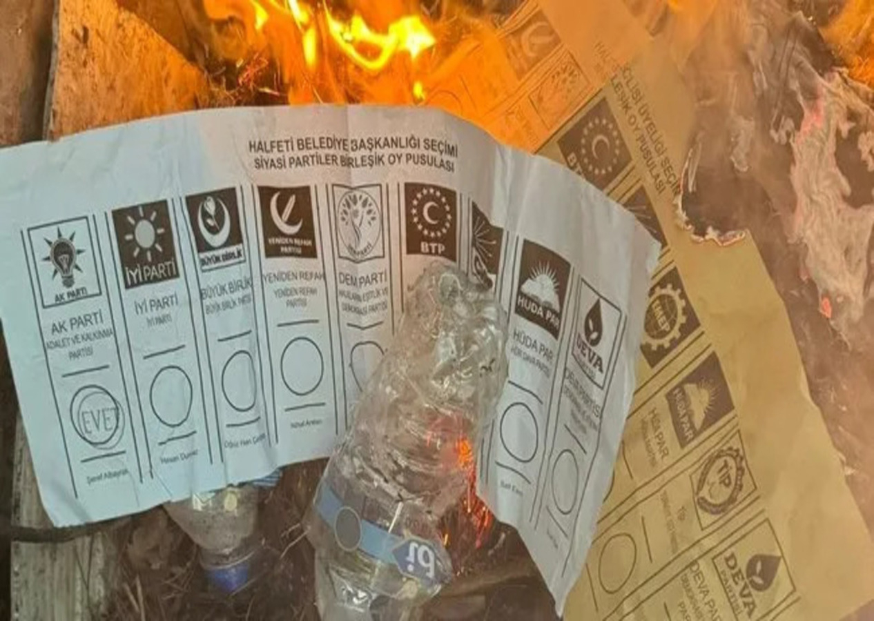 AK Parti oylarının yakıldığı o ilçede seçimin yenilenmesine karar verildi!