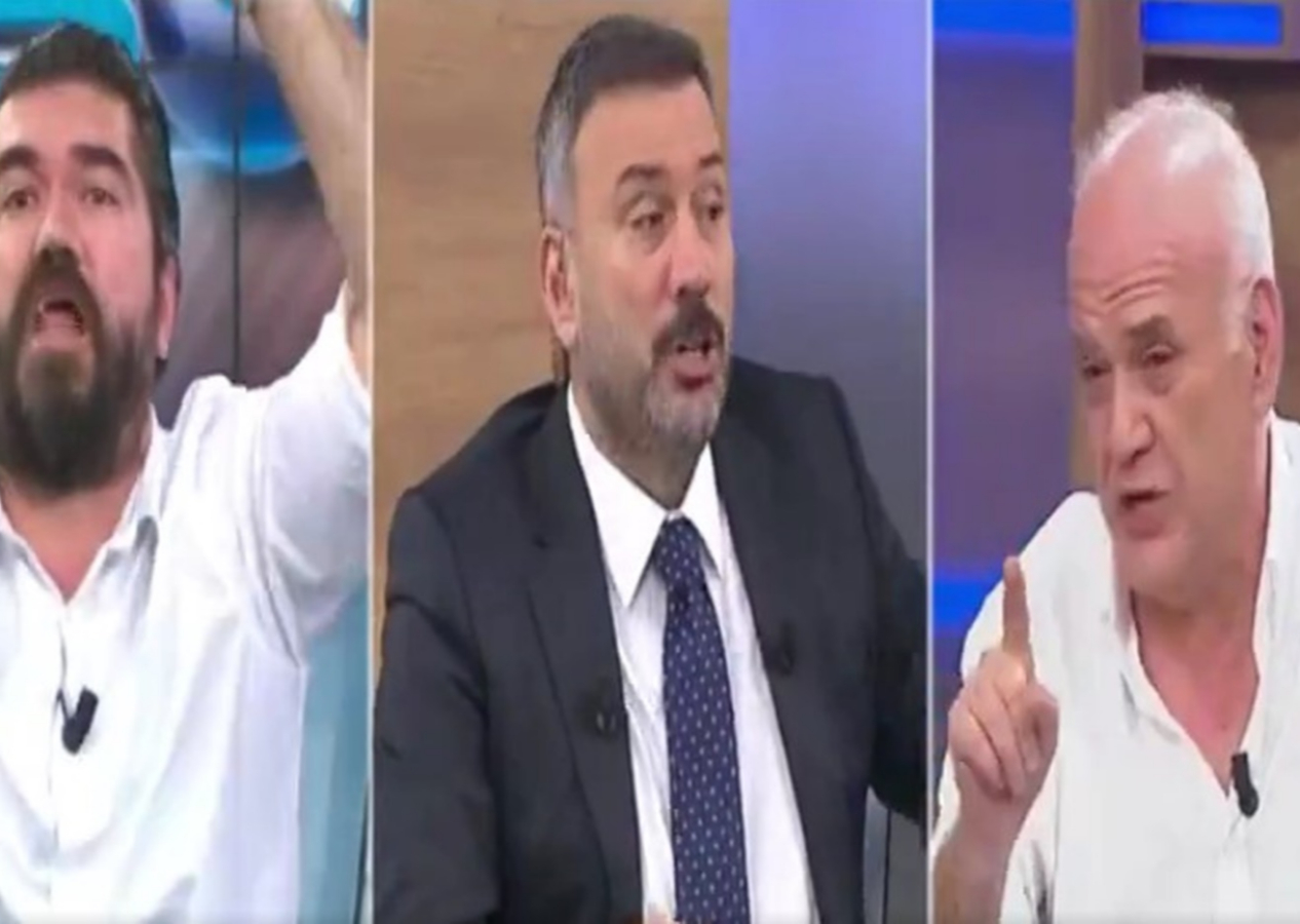Rasim Ozan ile Ahmet Çakar Beyaz Futbol'da birbirine girdi! Ertem Şener 'acil' reklama gitti