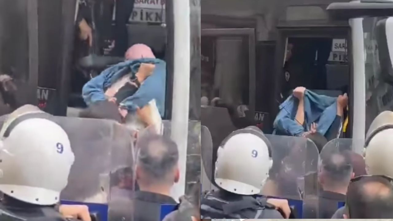 Taksim'deki protestoda gözaltına alınan kadının sosyal medya paylaşımları tepki çekti! Meğer Gezi'ye de katılmış!