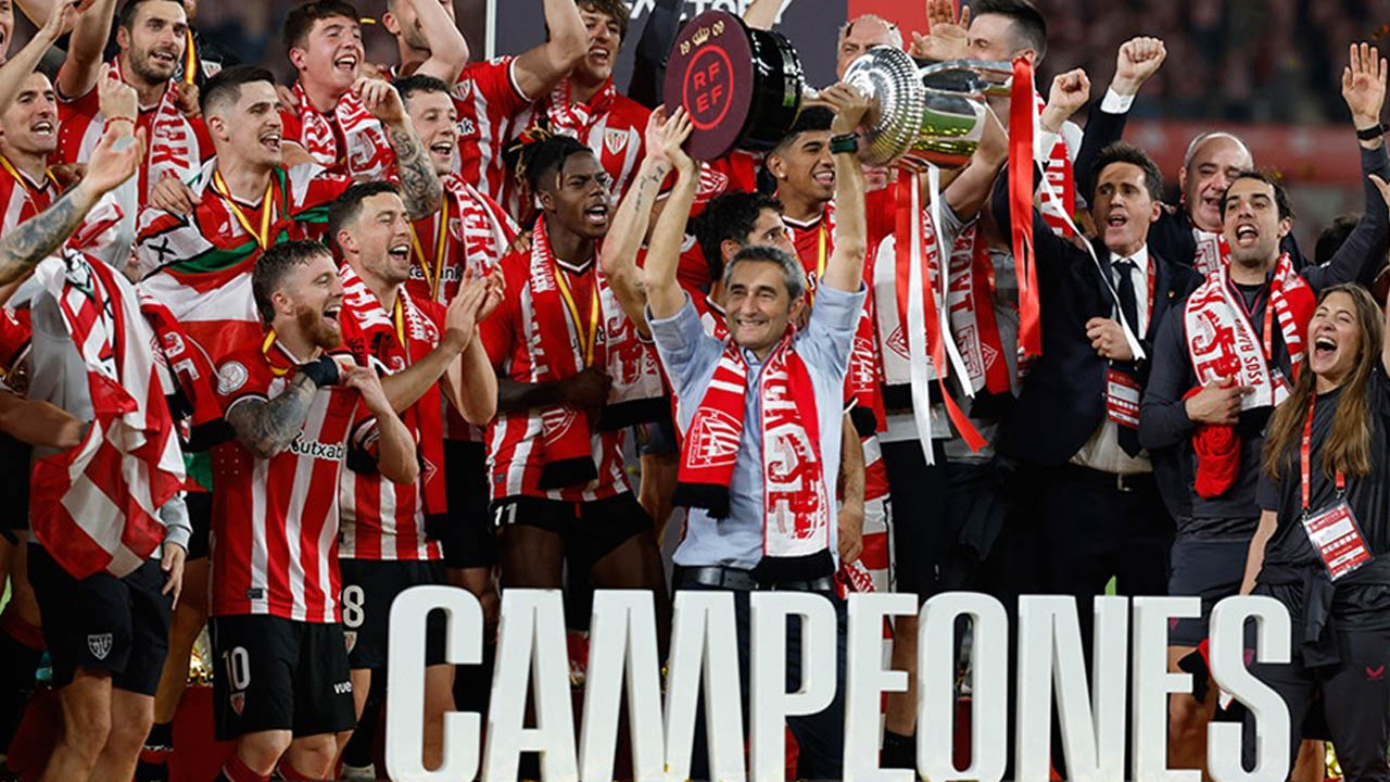 Önce uzatma ardından penaltılara giden İspanya Kral Kupası finalinde kazanan Athletic Bilbao oldu