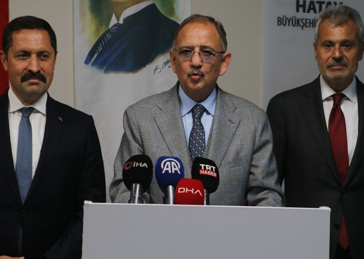 Bakan Özhaseki'den Hataylıları sevindiren açıklama: 14,2 milyar lira kullanacağız!