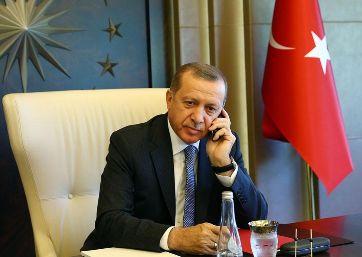 Cumhurbaşkanı Erdoğan, siyasi liderlerle bayramlaştı