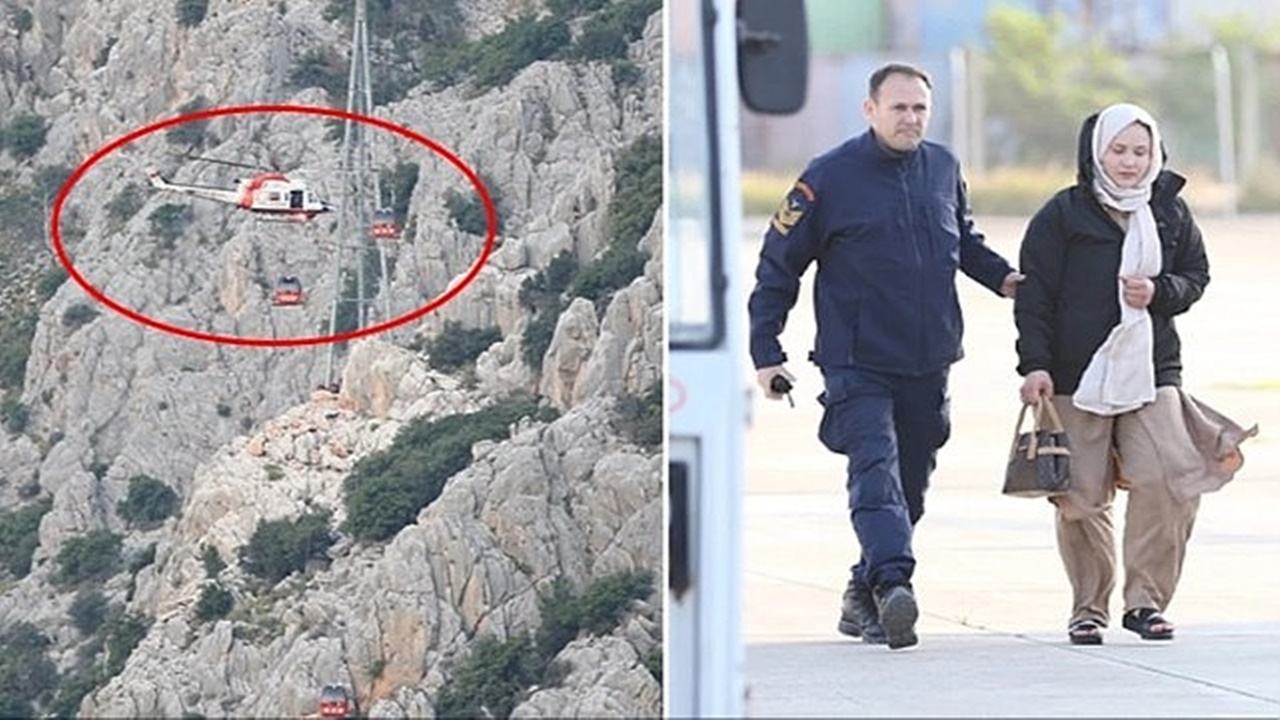 Teleferik kazasında kabinlerde mahsur kalanların tamamı kurtarıldı