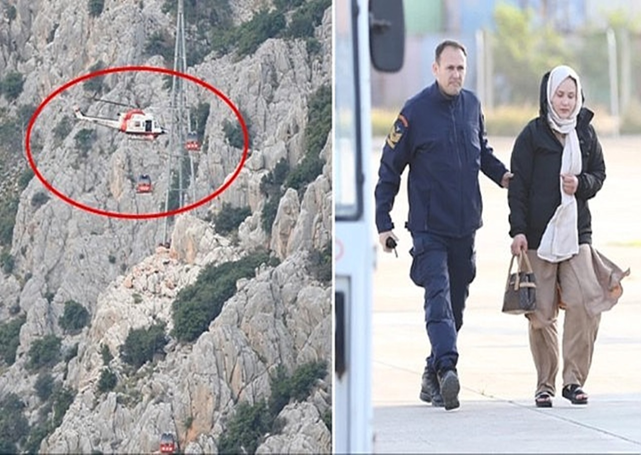 Teleferik kazasında kabinlerde mahsur kalanların tamamı kurtarıldı