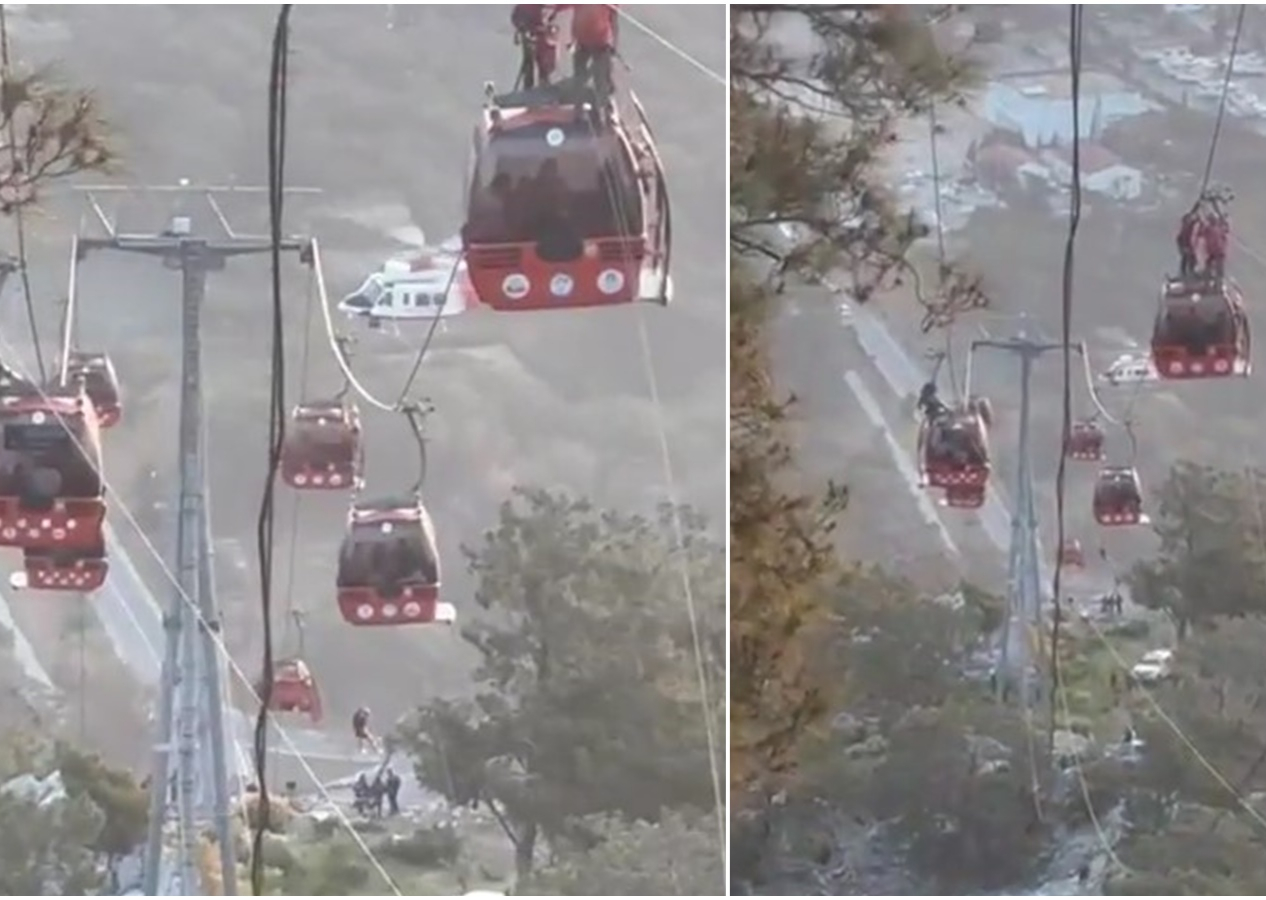 Antalya’daki teleferik kazasında tahliyeler sürüyor! AFAD Başkanı duyurdu: 16 kabindeki 128 kişi kurtarıldı