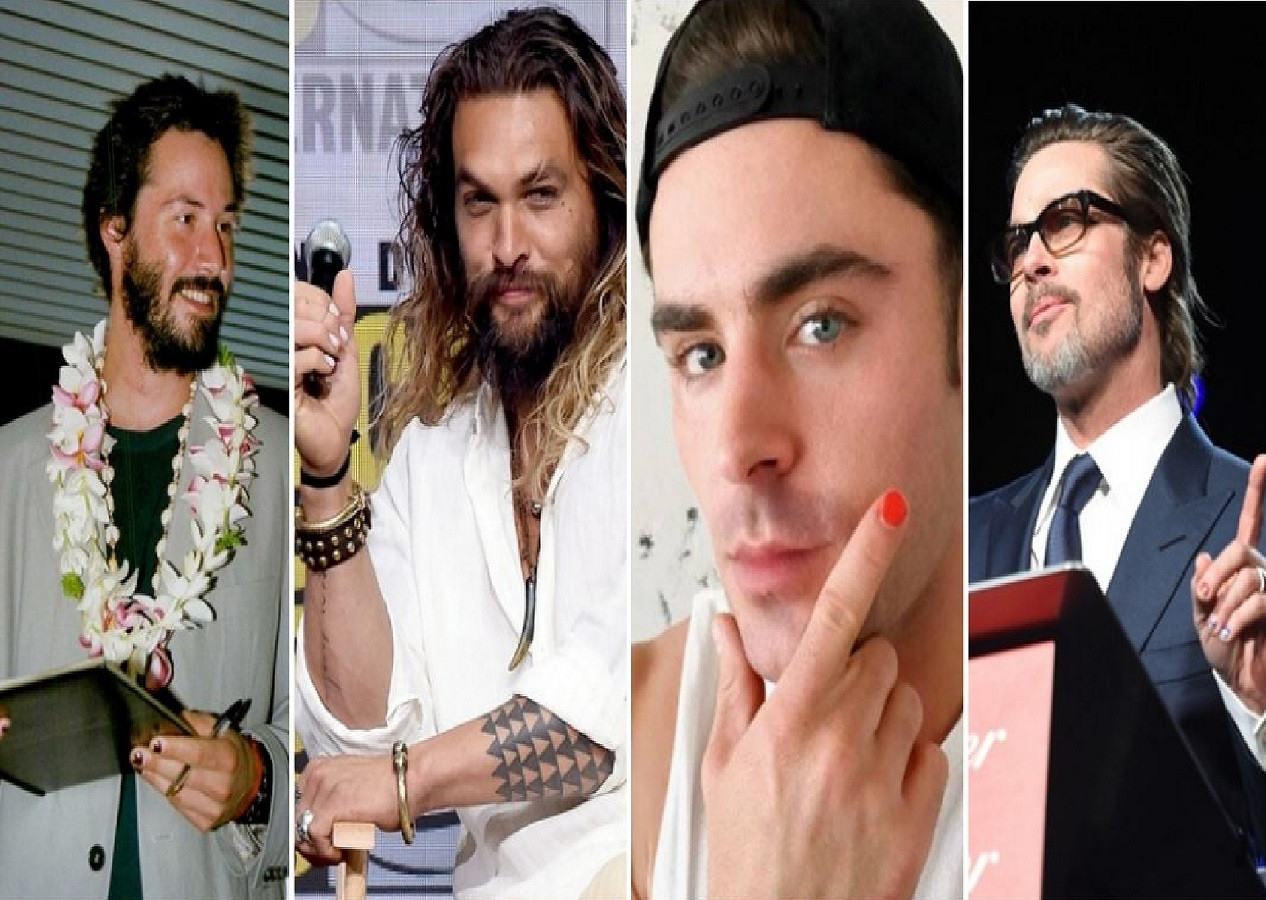 Erkek ünlüler bu moda akımını başlattı! Oje modasına tepki gösterende var "olur" diyende! İşte o yorumlar...