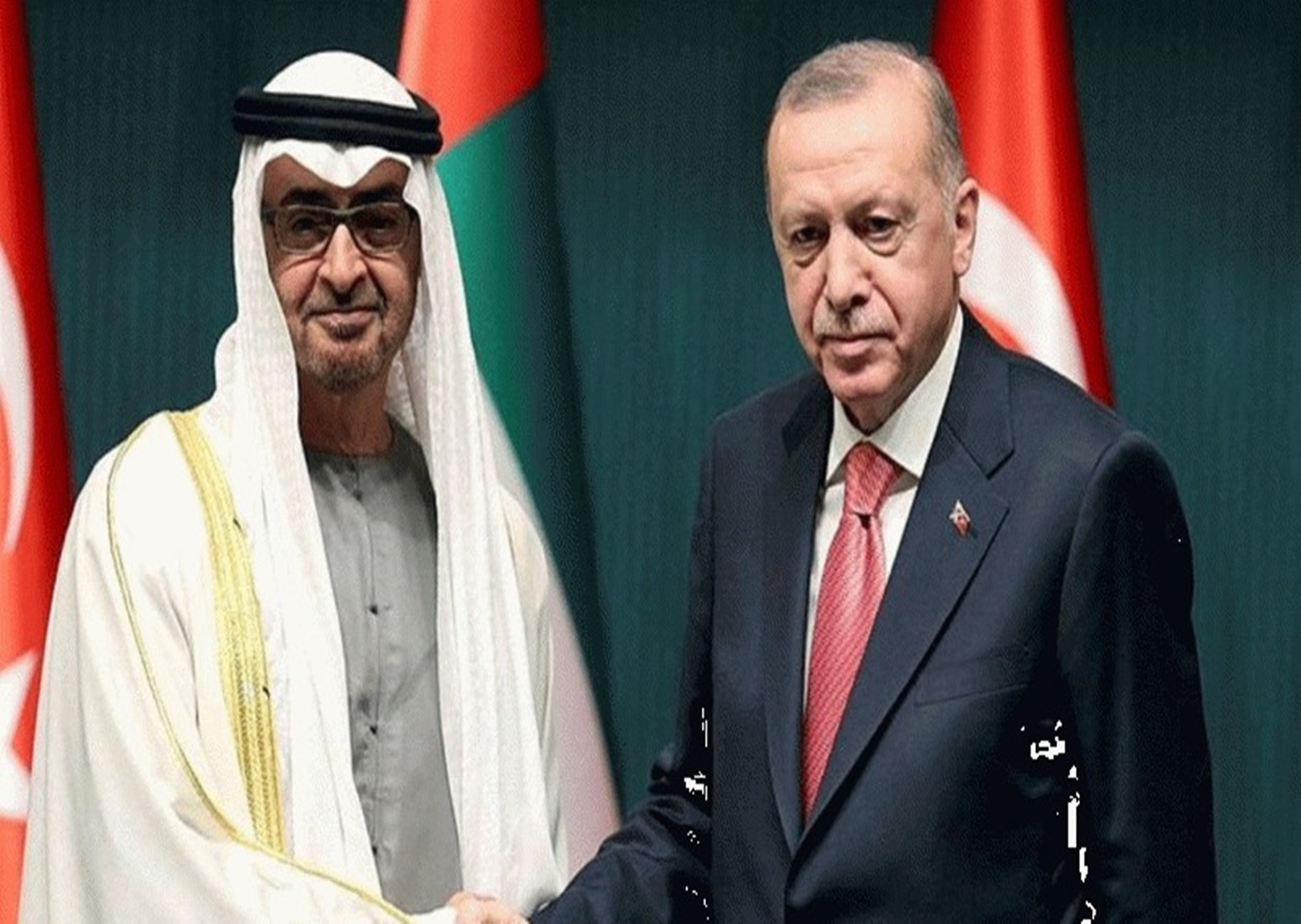 Cumhurbaşkanı Erdoğan, BAE lideriyle görüştü