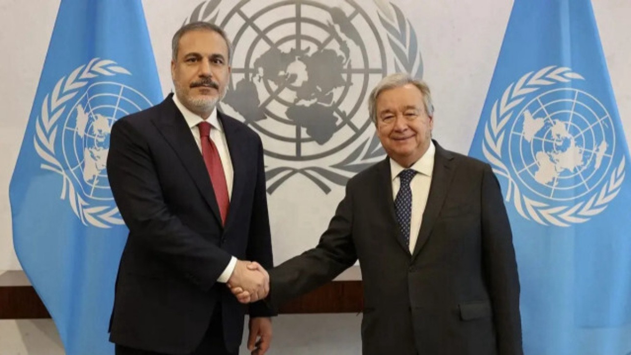 Bakan Fidan, BM Genel Sekreteri Guterres ile görüştü! Gündem: Gazze'deki son durum