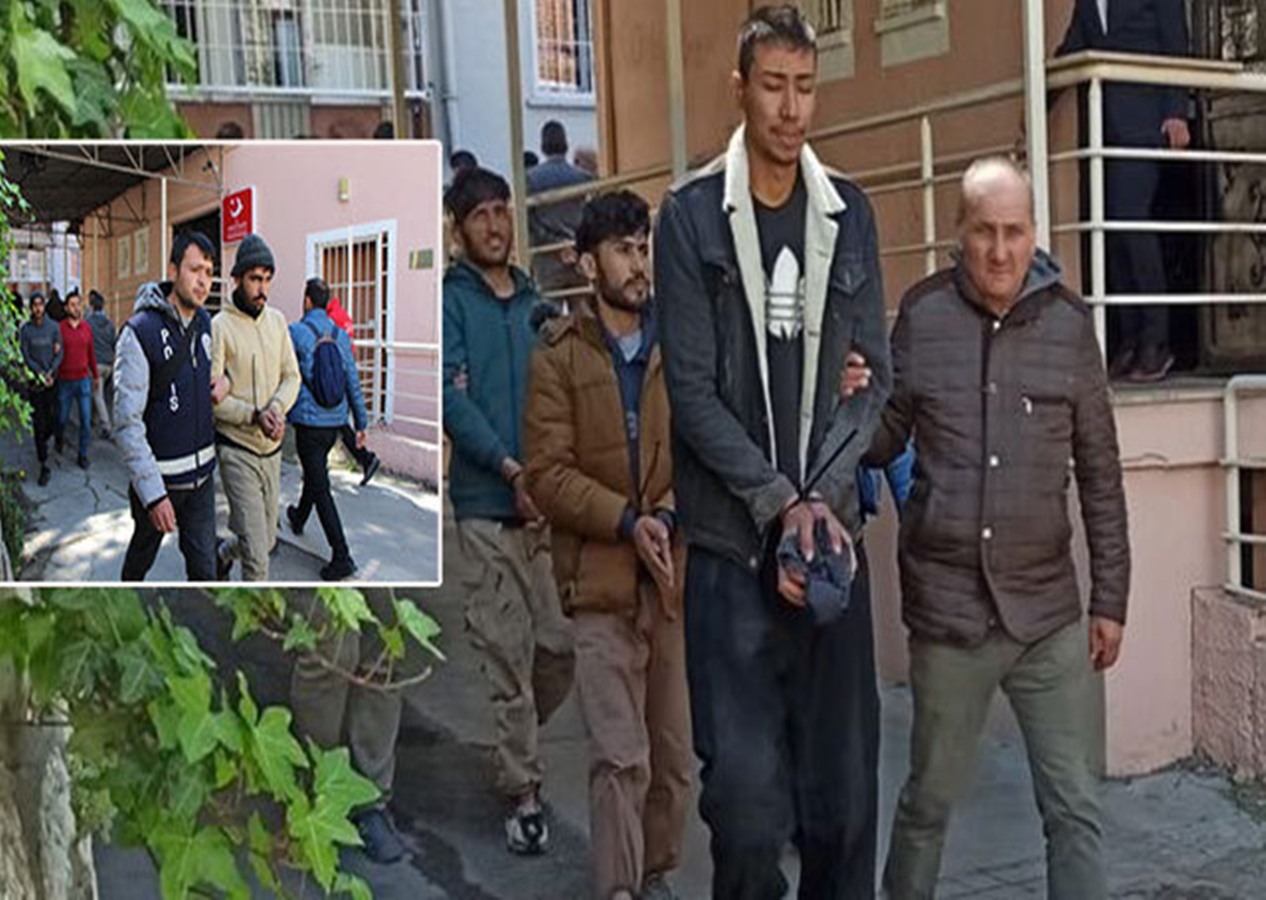 Düzensiz göçmenler geri iade merkezinden kaçtı!