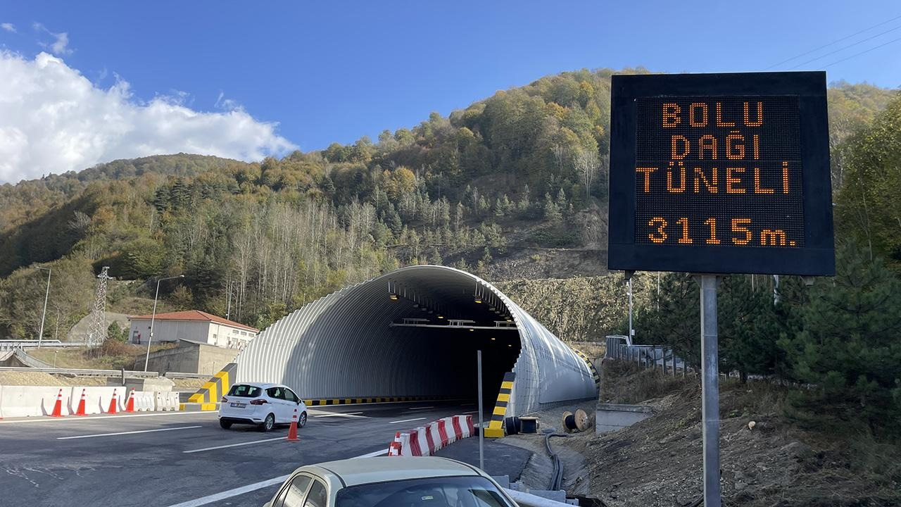 Bolu Dağı Tüneli’nin İstanbul yönü 70 metre uzatılacak