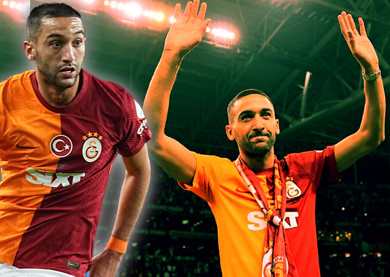 Hakim Ziyech'in sözleşme detayları ortaya çıktı! Yeni sezonda Galatasaray'da devam edecek: Alacağı maaş bile belli