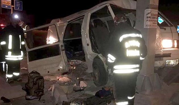 Kazada annesi ölen Suriyeli çocuk şoförü bıçakladı!