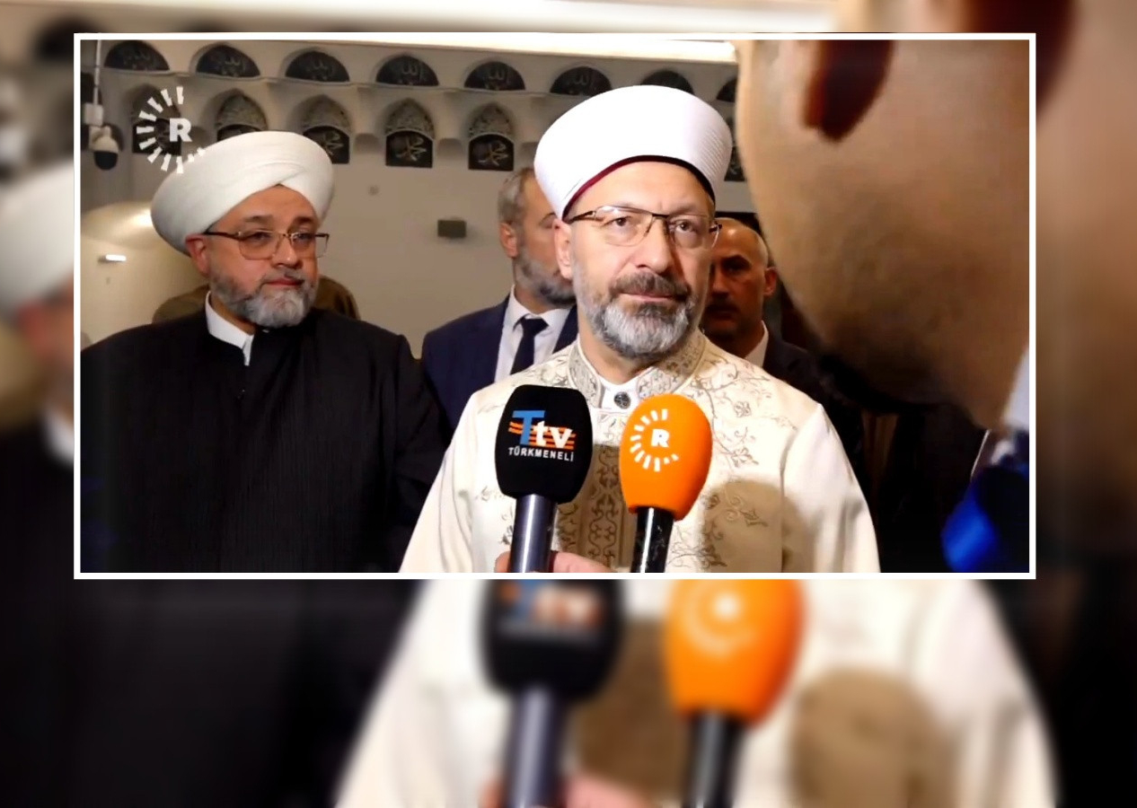 Diyanet İşleri Başkanı Ali Erbaş'ın Arapça soruya Türkçe tercüme istemesi gündem oldu