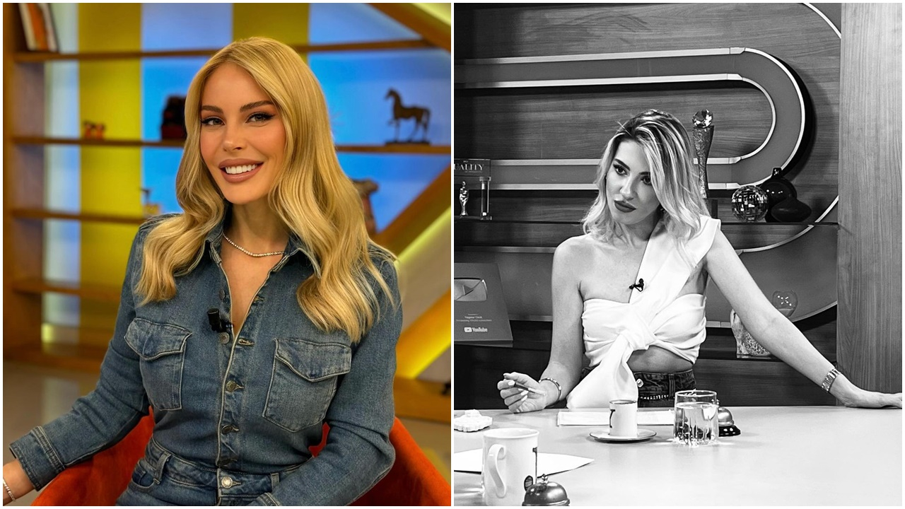 Hande Sarıoğlu ve Yağmur Çevik canlı yayında birbirine girdi!