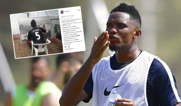 Eto'o'dan heyecanlandıran paylaşım!