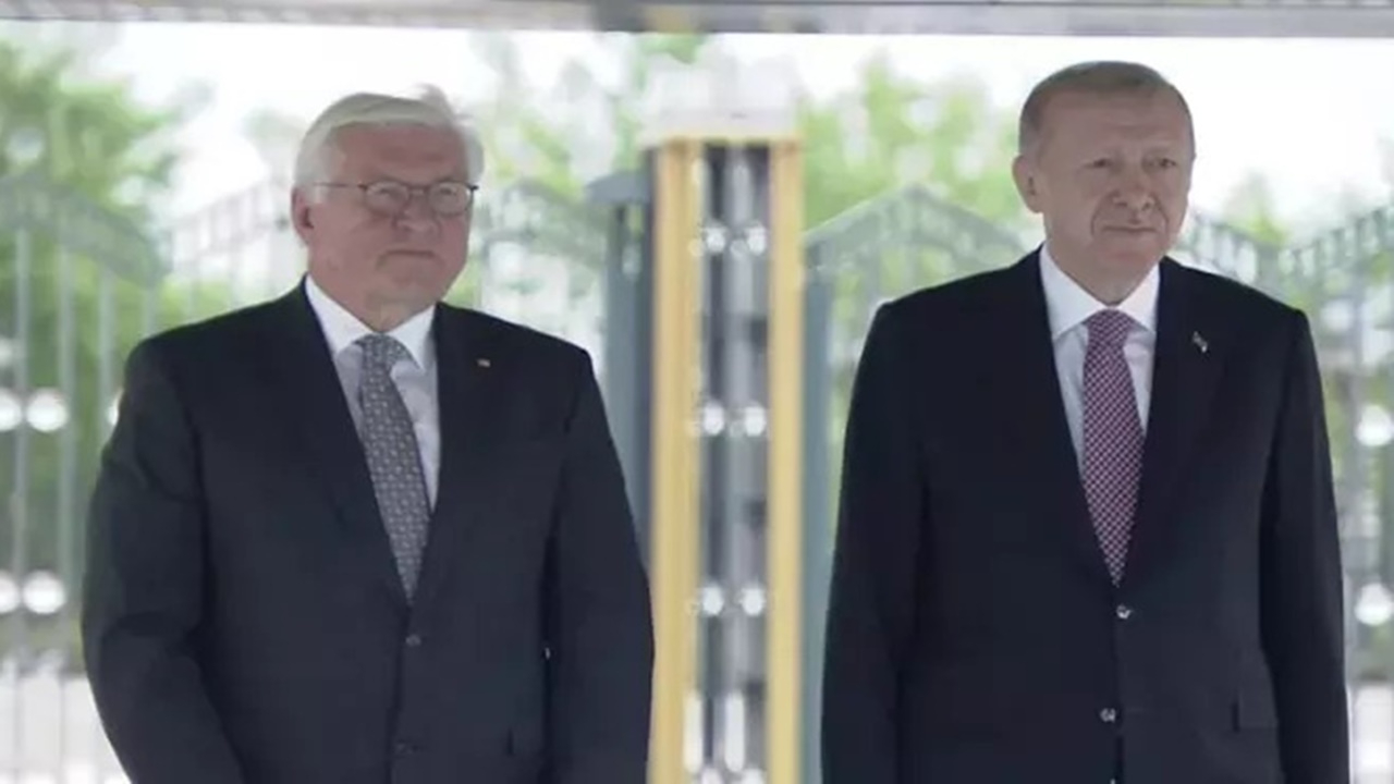 Beştepe'de kritik ziyaret! Almanya Cumhurbaşkanı Steinmeier Ankara'da