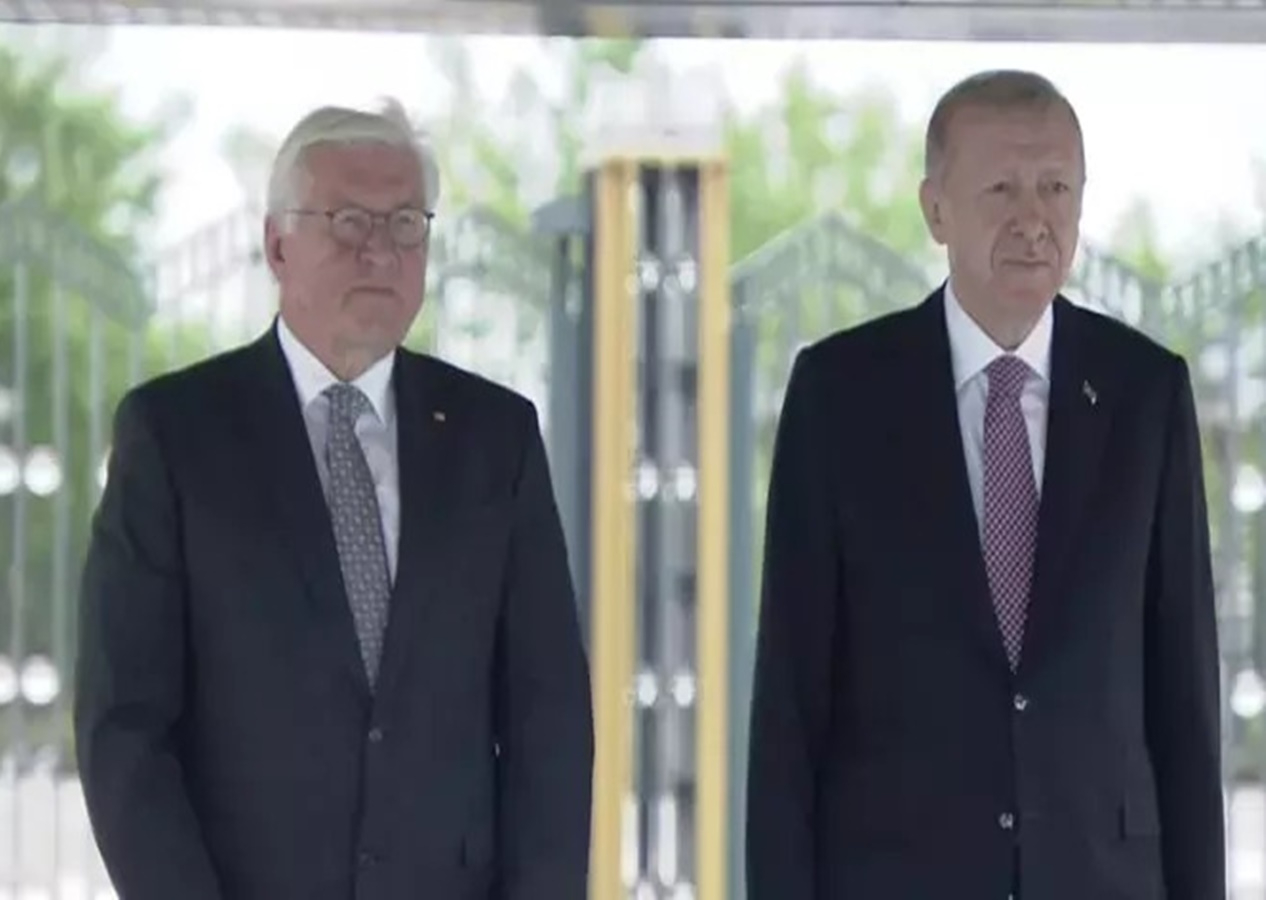 Beştepe'de kritik ziyaret! Almanya Cumhurbaşkanı Steinmeier Ankara'da