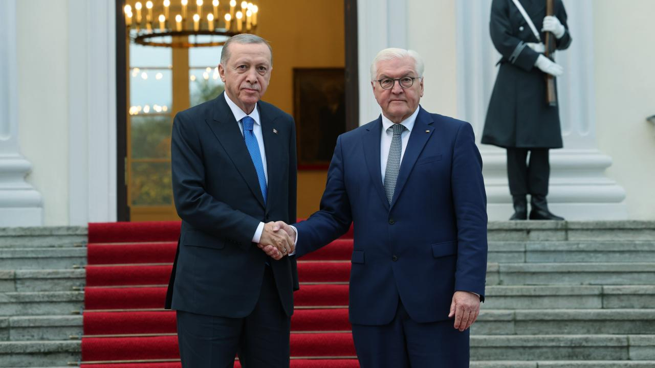 Cumhurbaşkanı Erdoğan Almanya Cumhurbaşkanı Steinmeier ile bir araya gelecek