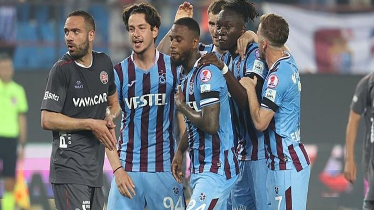 Trabzonspor 3 - 2 Fatih Karagümrük | Maçın özeti