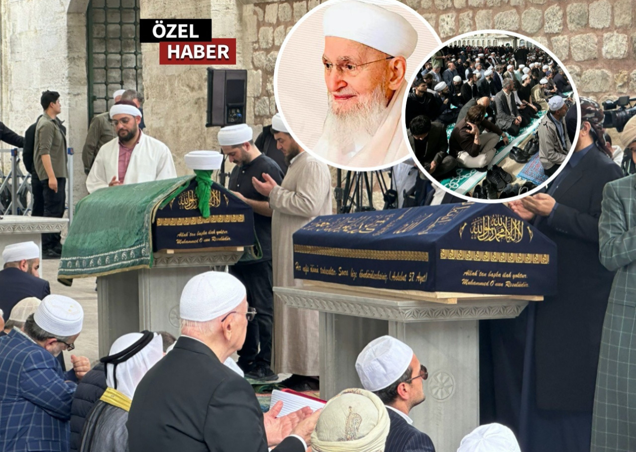 İsmailağa Cemaati’nin lideri Hasan Kılıç son yolculuğuna uğurlandı... SuperHaber Fatih Camii’nde! Cenazeye Erdoğan da katıldı...