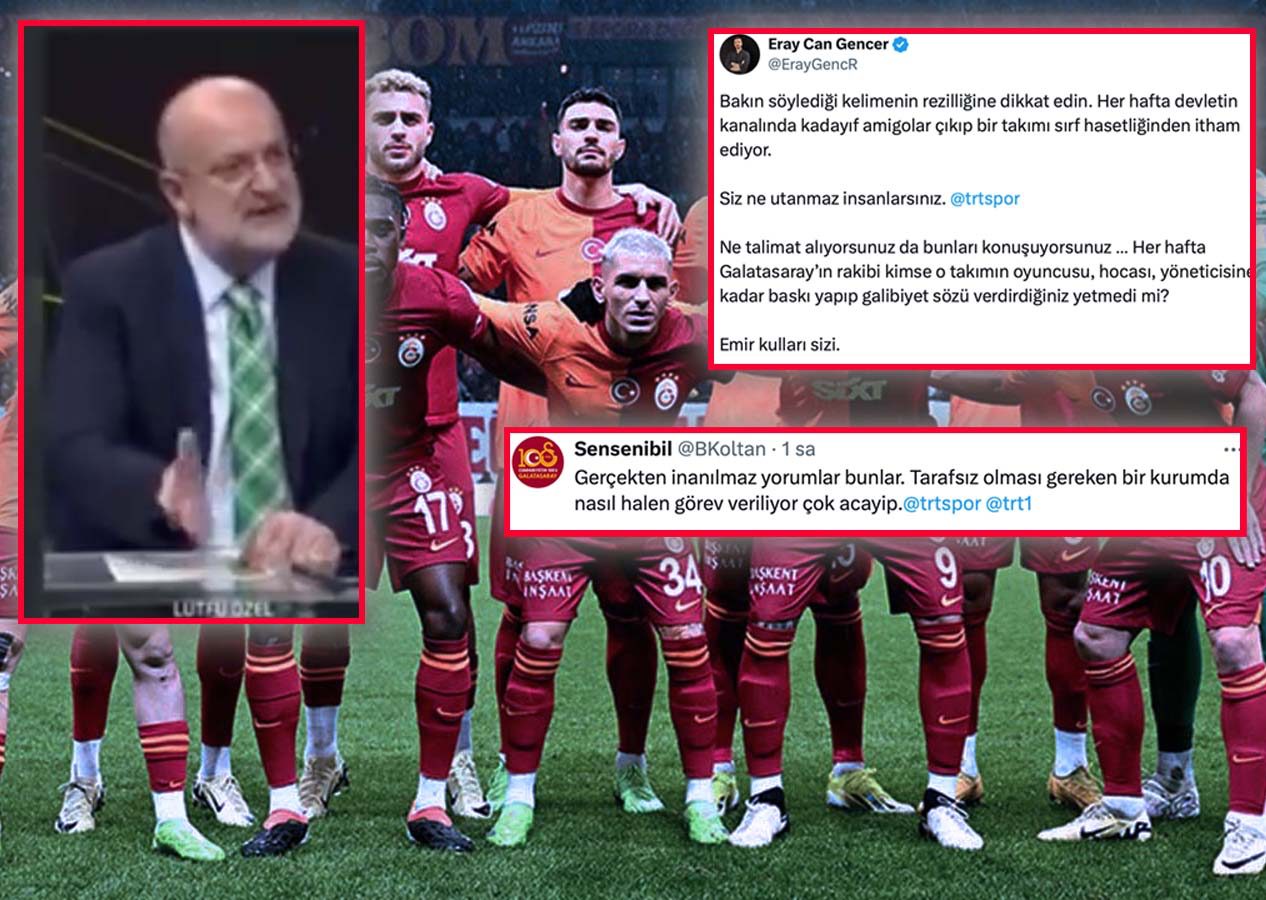 TRT Spor yorumcusundan olay yaratan yorum! “Rakip Fenerbahçe olsaydı engel olmaya çalışırlardı ama…” Sosyal medyada Galatasaraylıları isyan ettirdi