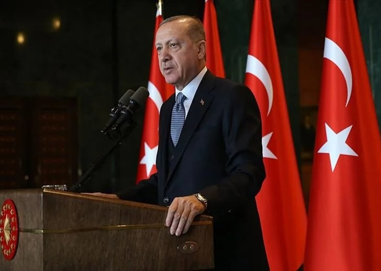 Cumhurbaşkanı Erdoğan'dan şehit Emrah Büke'nin ailesine başsağlığı mesajı