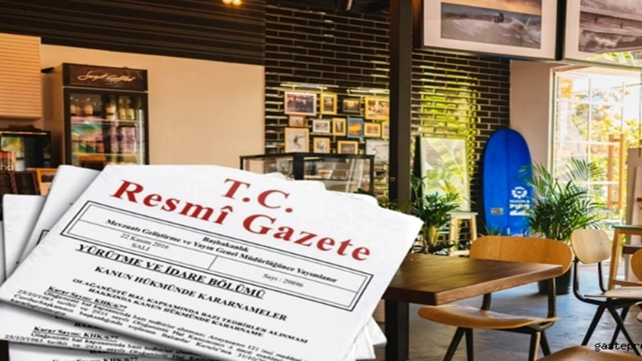 Restoran ve kafelere KDV düzenlemesi Resmi Gazete'de