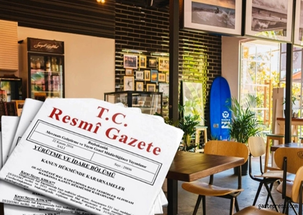 Restoran ve kafelere KDV düzenlemesi Resmi Gazete'de