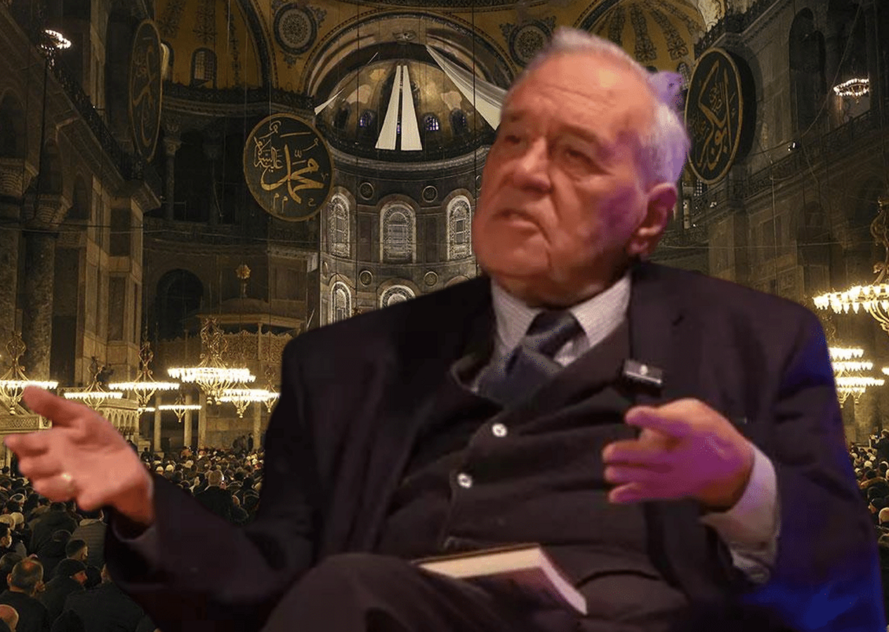 İlber Ortaylı'dan ortalığı karıştıran Ayasofya çıkışı: Namaz kılmak için gudubet bir bina!