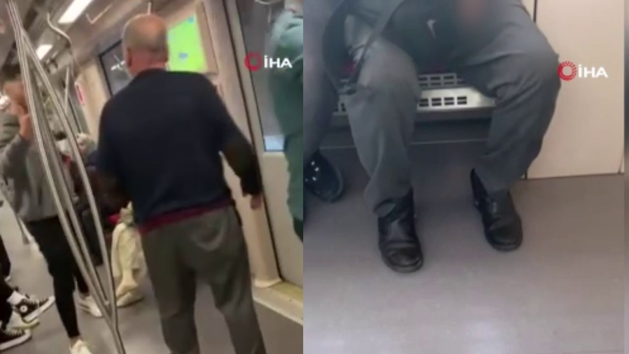 Genç kıza bakarak mastürbasyon yaptı! O anlar kamerada!
