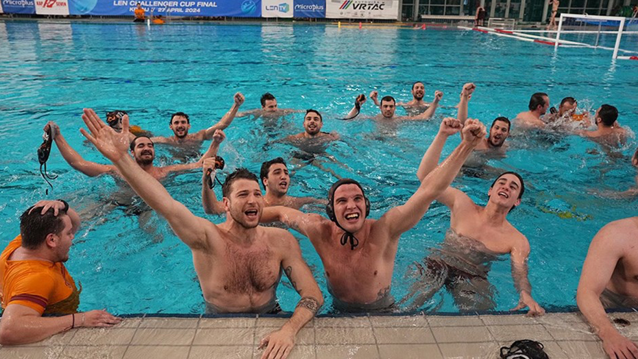 Galatasaray Sutopu Takımı Avrupa şampiyonluğuna ulaştı