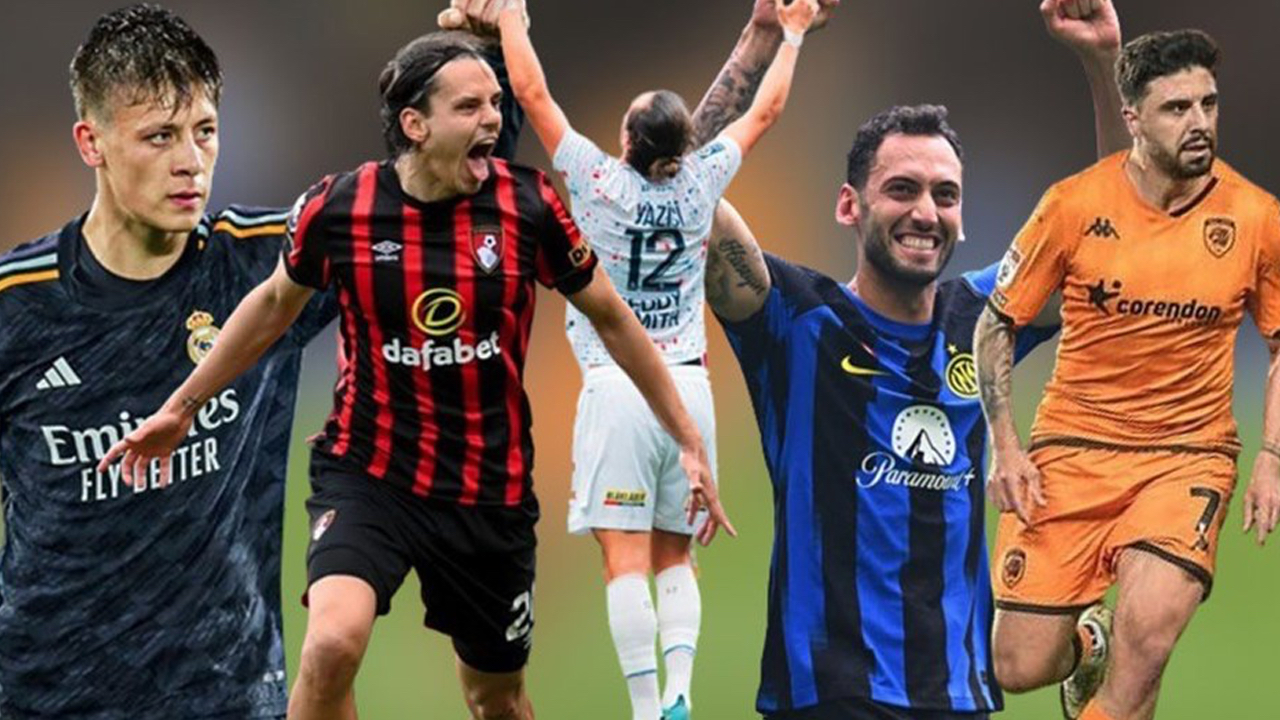 Milli futbolcularımız bu hafta Avrupa'ya golleriyle damga vurdular! Hakan, Arda, Enes, Yusuf ve Ozan...
