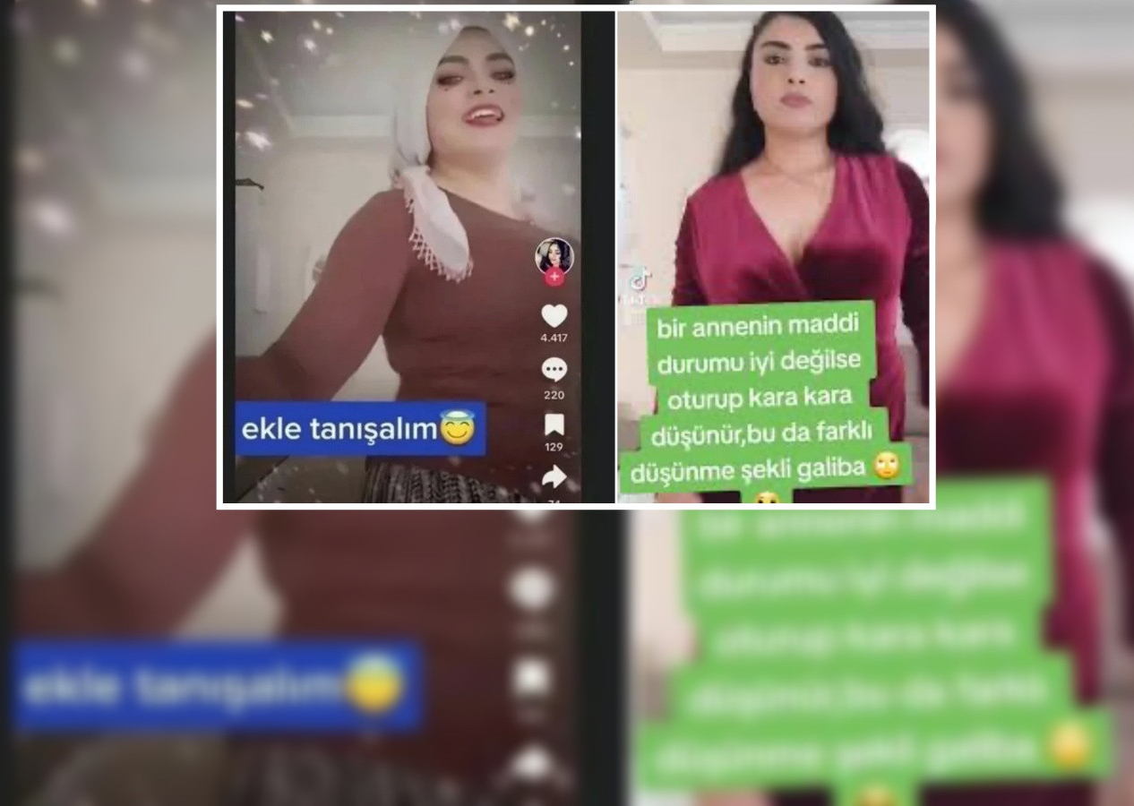 TikTok'ta Karagül adıyla canlı yayın açan kadın tepki çekti! Çocukları devlet korumasına alındı...