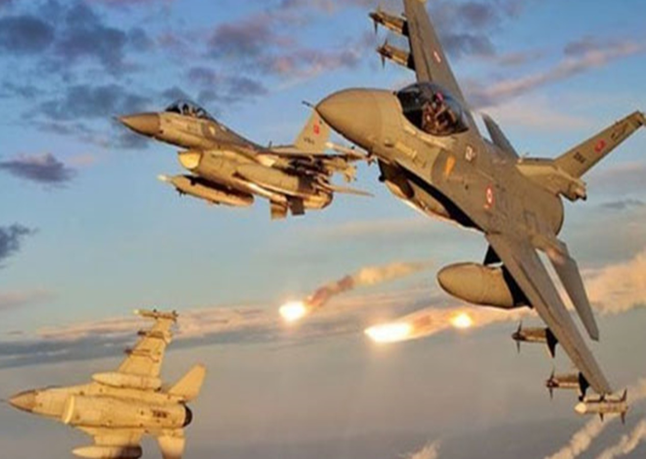 Irak'ın kuzeyine hava harekatı: 5 terörist öldürüldü