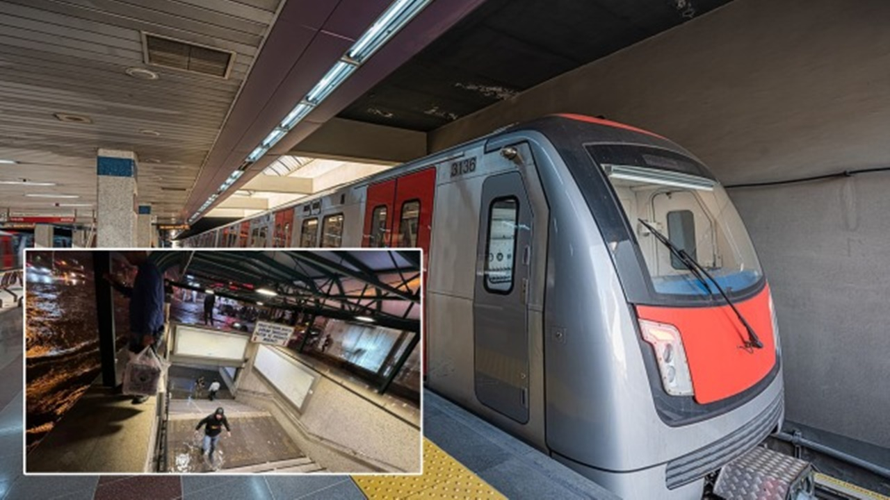 Ankara'da hayat felç! Metro istasyonları kullanılamıyor