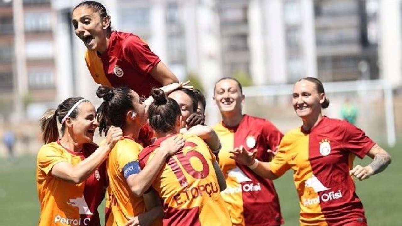 Galatasaray şampiyonluğunu resmen ilan etti! Kadınlar Süper Ligi'nde şampiyon Cimbom