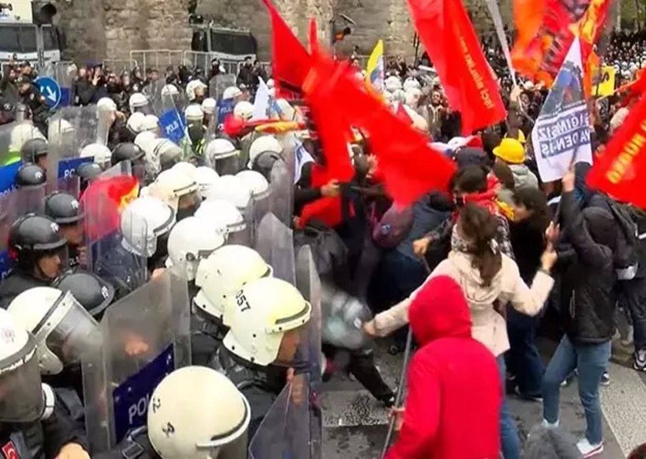 1 Mayıs’ta polise damacana ile saldırmıştı! Flaş gelişme yaşandı