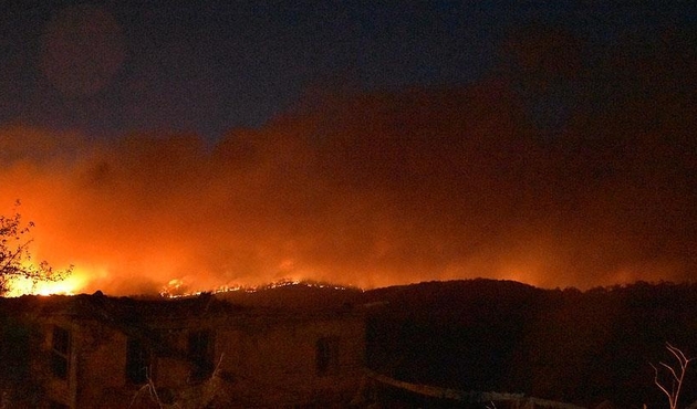 Kütahya'daki orman yangını Bilecik'e sıçradı...