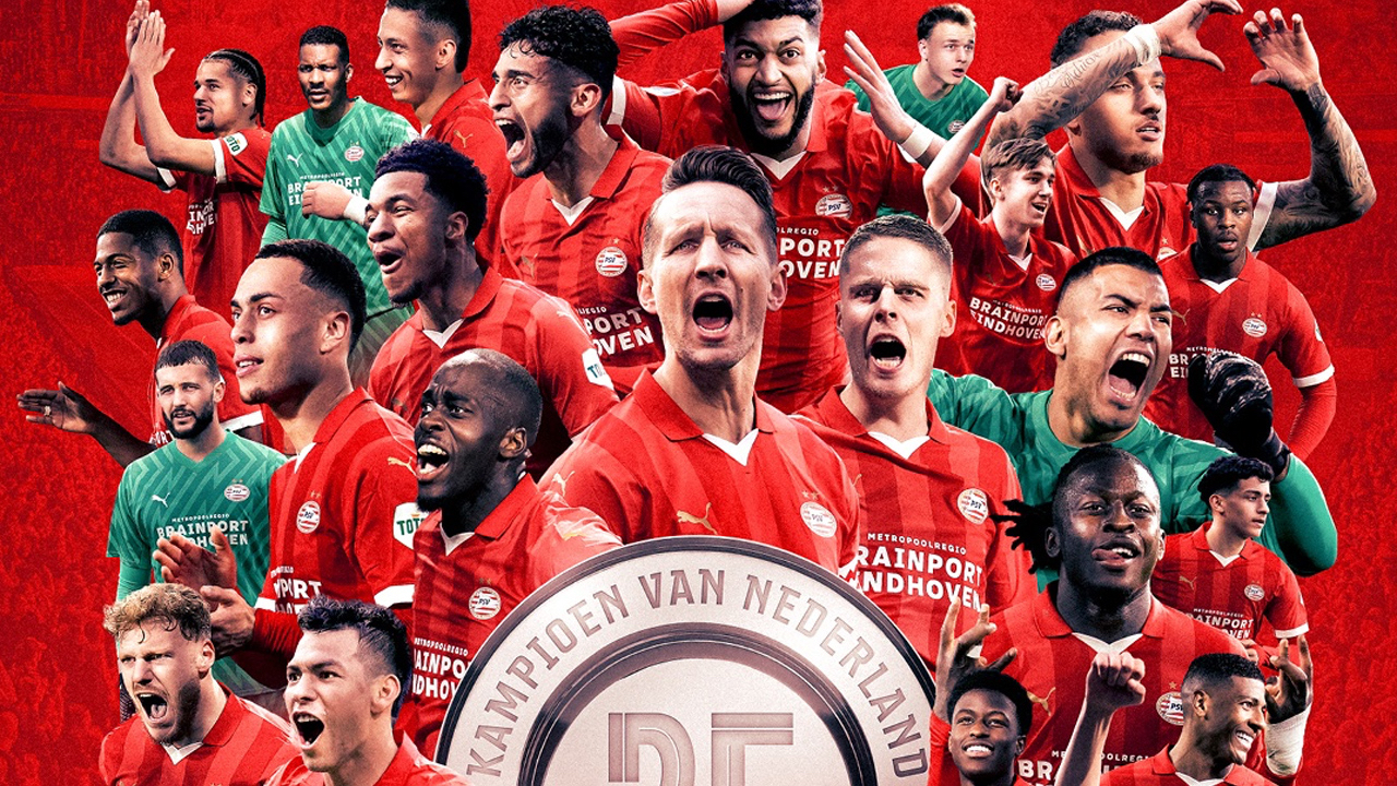 Hollanda Ligi'nde PSV bitime iki hafta kala şampiyonluğa ulaştı