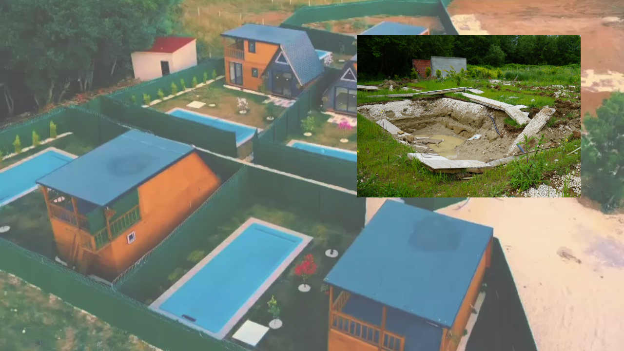Çatalca'da 'pes' dedirten hırsızlık! 5 evi havuzlarıyla birlikte çaldılar