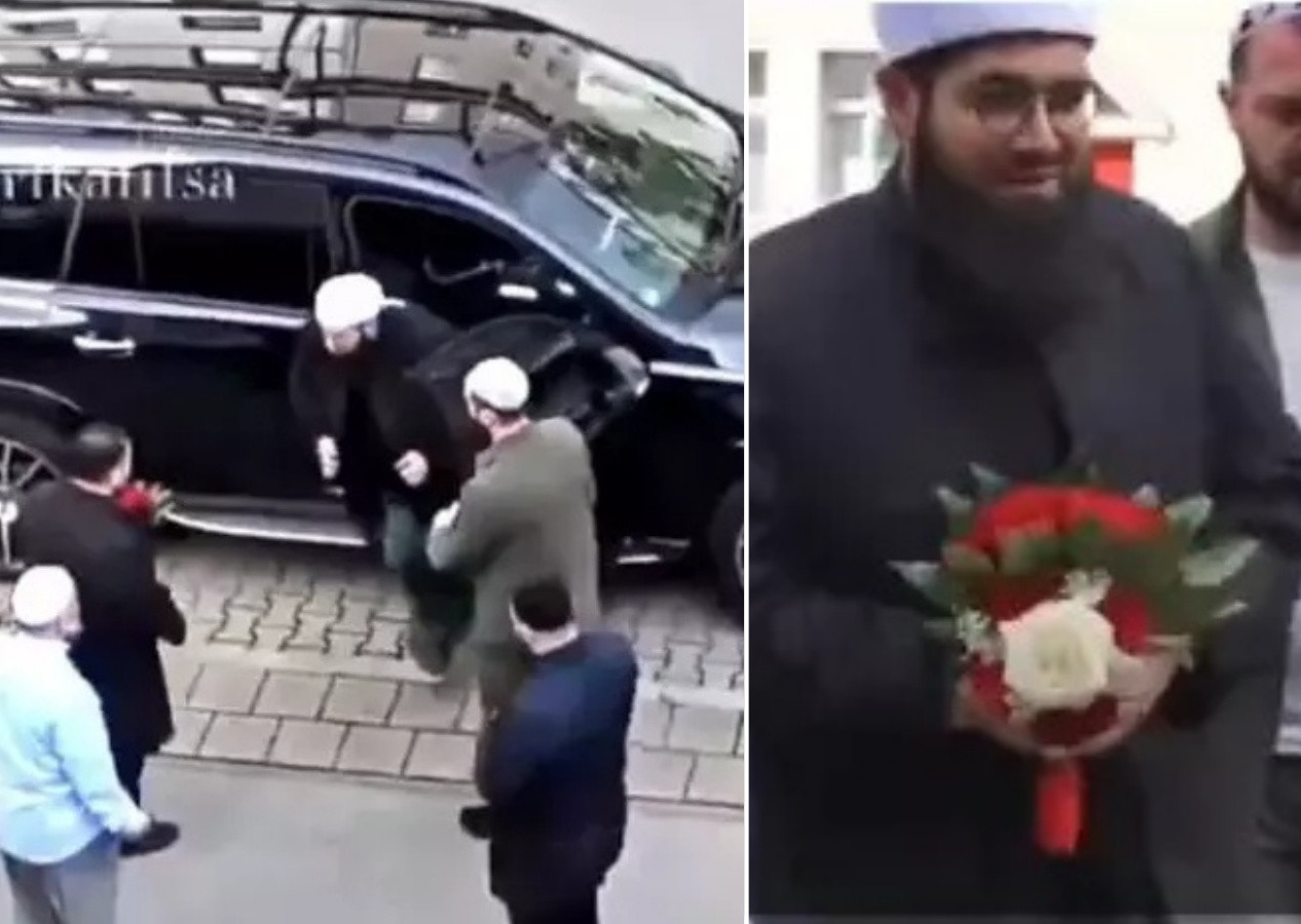 'Her yanı Gavs’a benziyor...' Menzil şeyhinin oğlu Avrupa'da milyonluk araba ve korumalarla gezdi