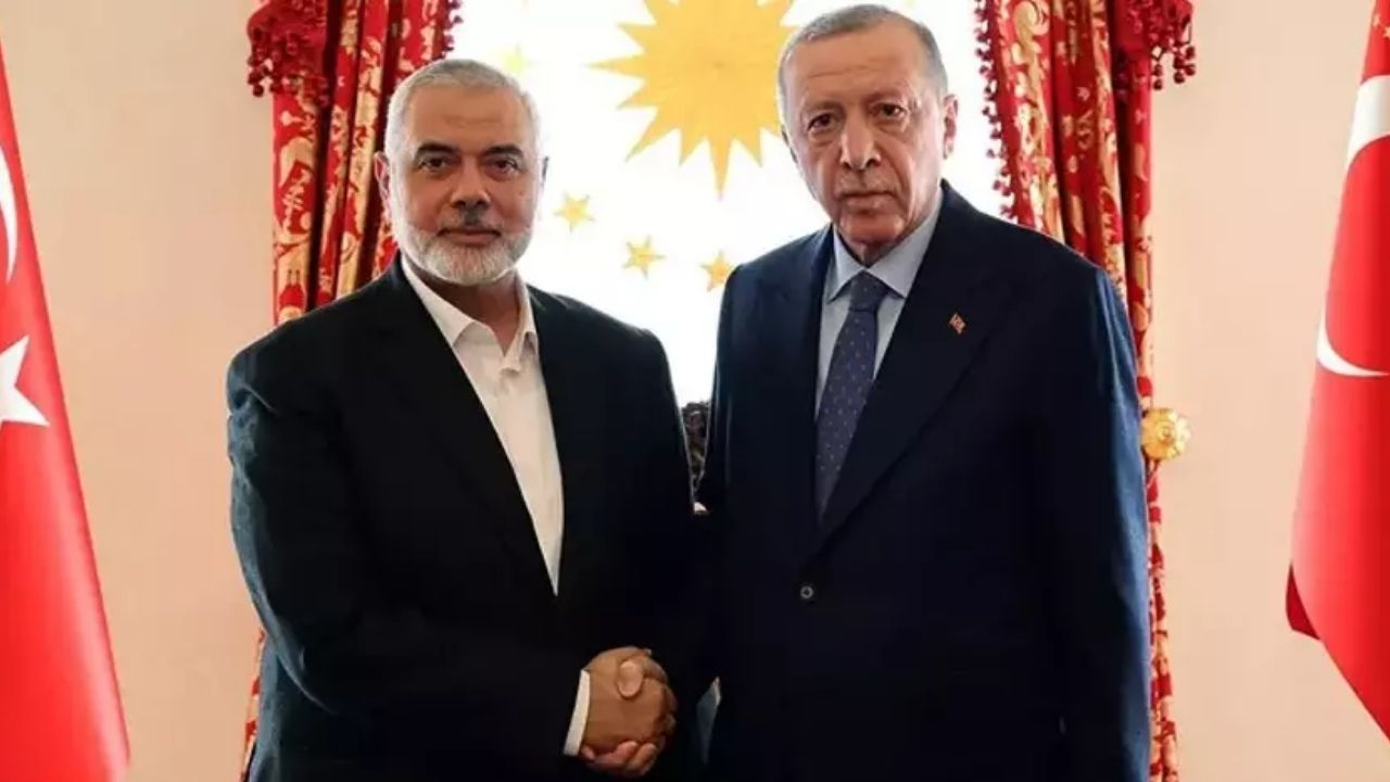 Erdoğan ile Hamas lideri Heniyye görüştü: Kalıcı ateşkes için adım atılmalı