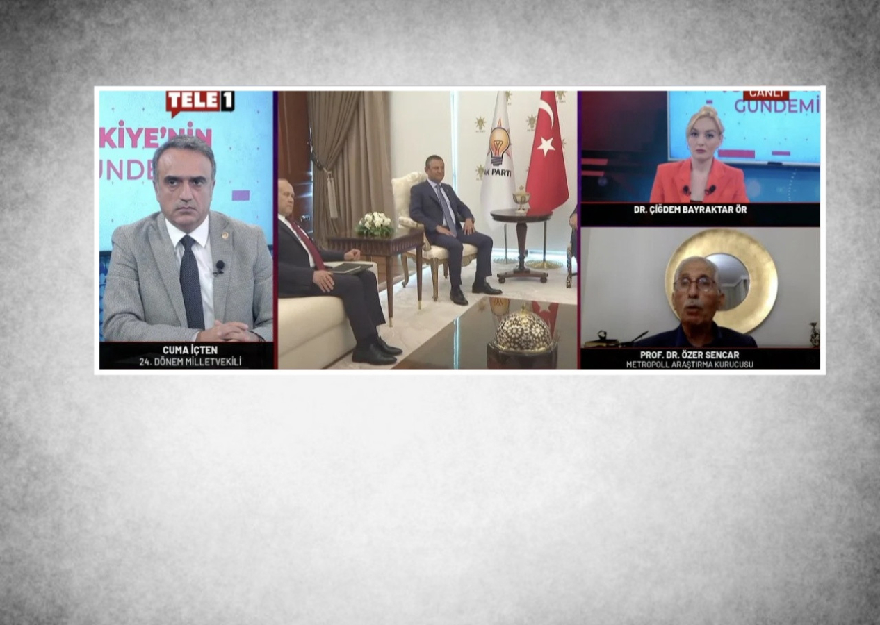 Tele1 canlı yayınında dikkat çeken sözler: Erdoğan, Atatürk’ten sonra gelmiş ikinci büyük liderdir