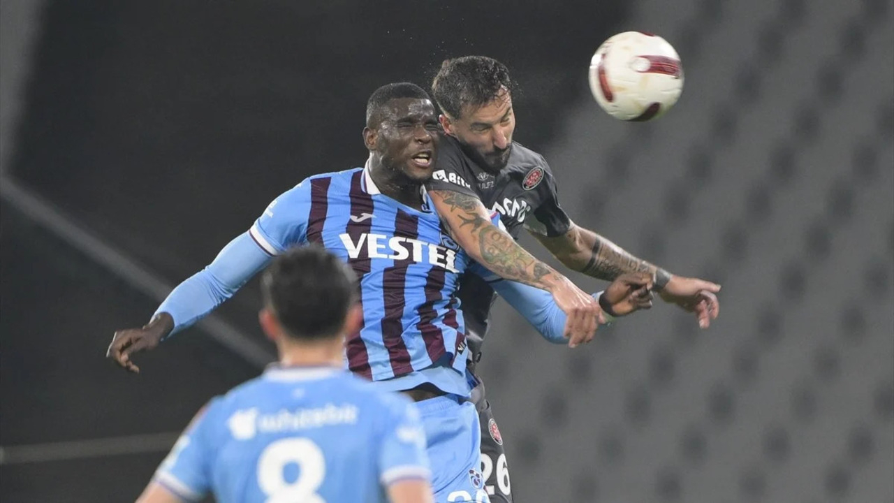 Trabzonspor'da Paul Onuachu şoku! Maça devam edemedi